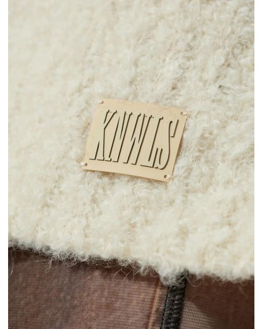 KNWLS White Mandi Hoodie