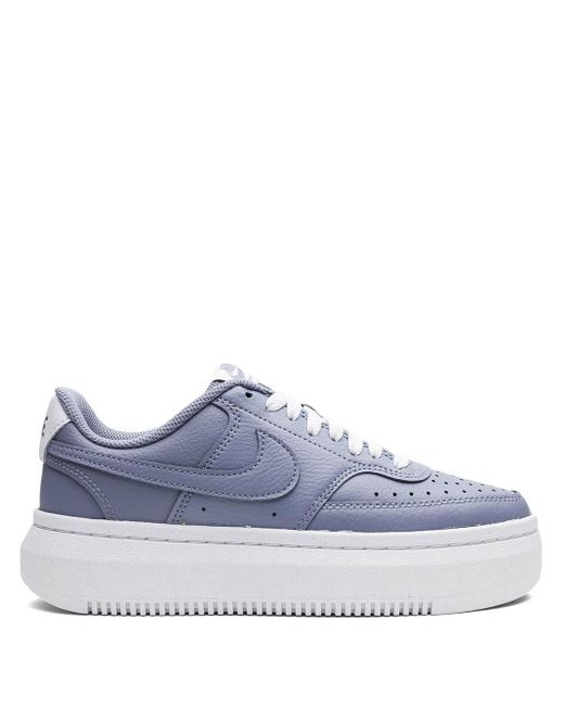 Nike Court Vision Alta Ltr "ashen Slate/white/ashen Slate" Sneakers in Blue  | Lyst