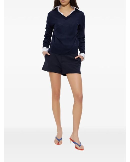 DSquared² Blue Pocket Shorts