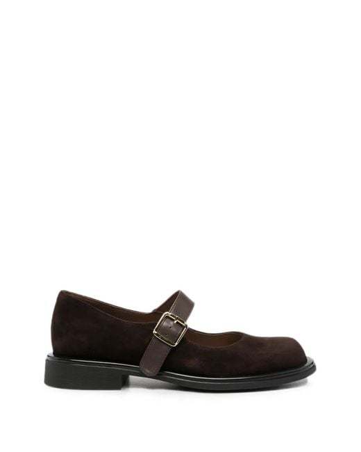 ADRIANNA FERETTI White Buckle-Fastening Pumps