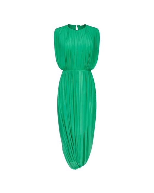 FFORME Green Leonora Draped Dress