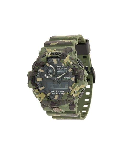 G-Shock Green Casio X Camouflage Watch for men