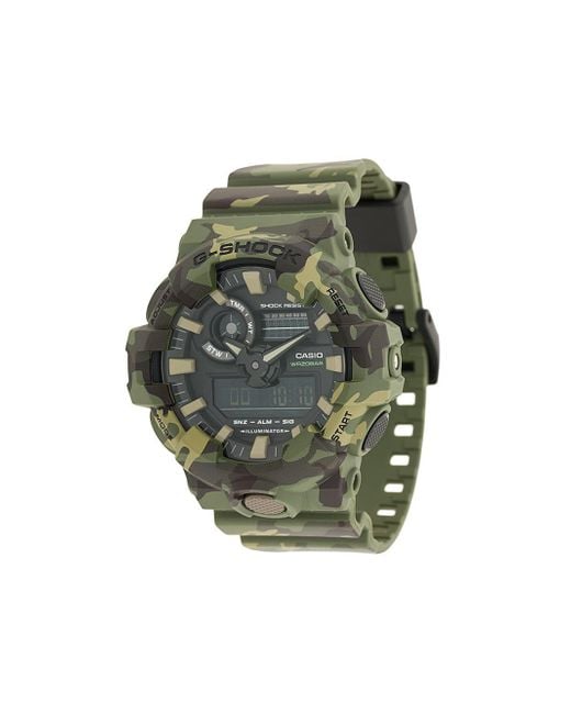 G-Shock Casio X Camouflage Watch in Green for Men | Lyst Canada