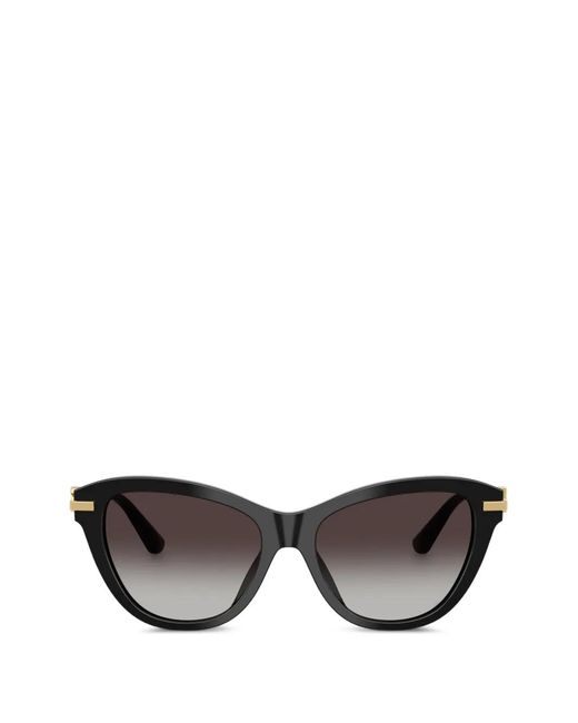 Dolce & Gabbana Black Cat-Eye Sunglasses