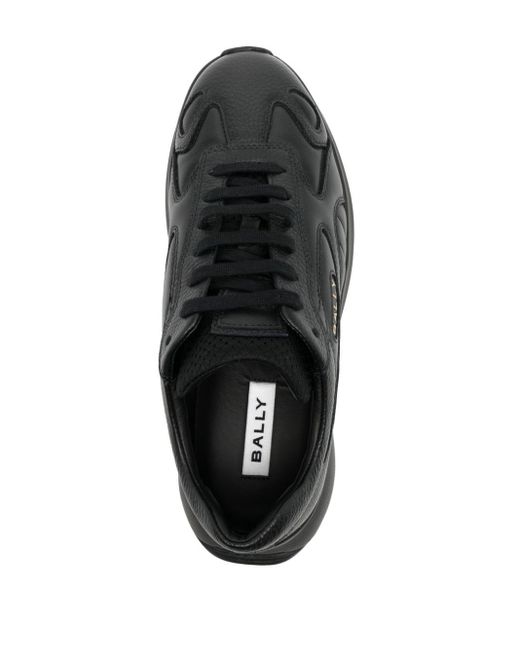 Bally Sneakers Met Vlakken in het Black voor heren