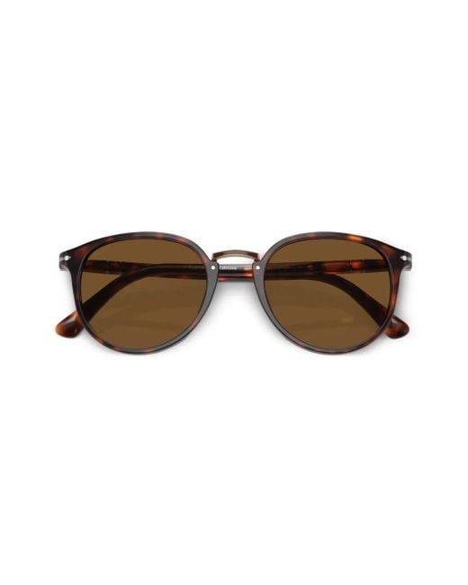 Persol Brown Tortoiseshell-Effect Sunglasses for men
