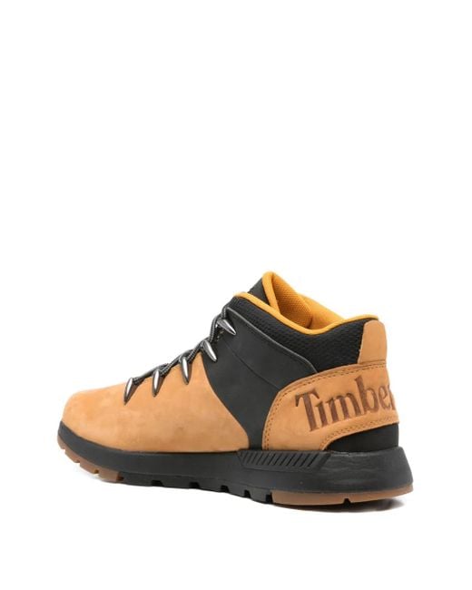 Timberland Brown Spring Trekker Lace-Up Boots for men