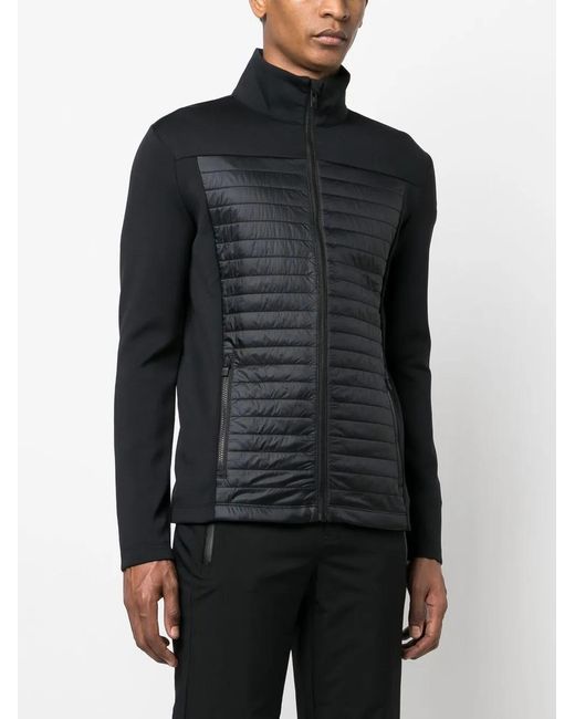 Fusalp Black Aspon Padded-Panel Jacket for men