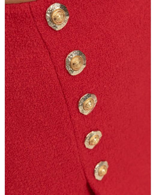 Balmain Red Skirts