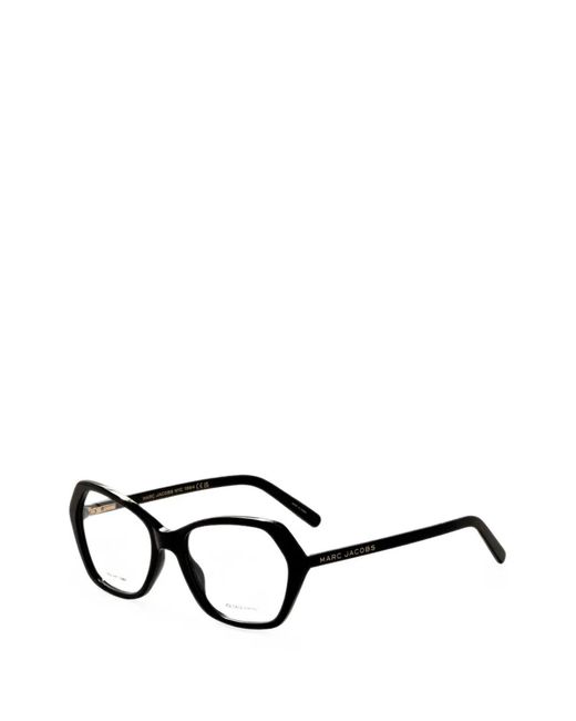 Marc Jacobs Black Geometric-Frame Glasses