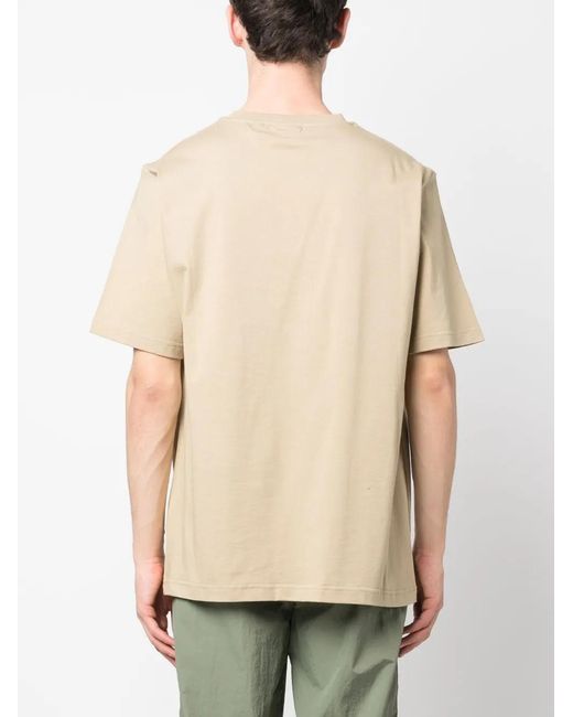 Daily Paper Natural Embroidered Logo T-Shirt for men