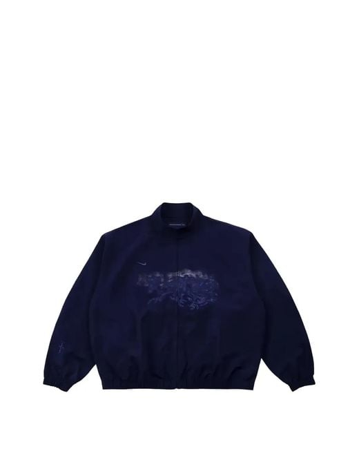 Nike Blue X Travis Scott X Fragment Cactus Jack Windbreaker Jacket for men