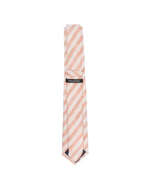 Tagliatore White Classic Tie for men