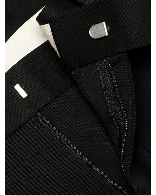 Wacko Maria Plissierte Hose in Black für Herren