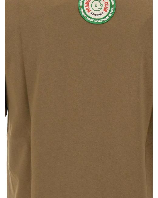Iceberg Natural Crew Neck T-Shirt for men