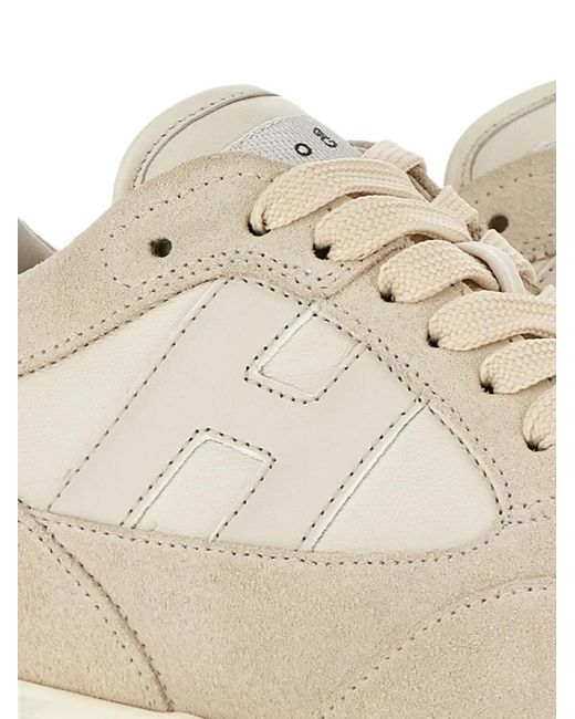 Baskets En Daim Hogan en coloris White