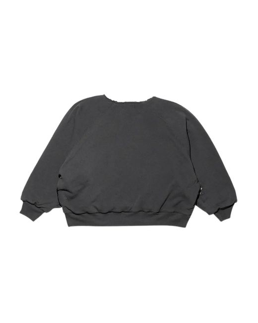 Enfants Riches Deprimes Black Logo-Print Sweatshirt for men
