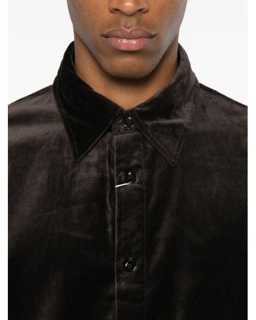 NN07 Black Casper Cotton Shirt for men