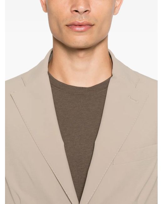 Cruna Natural Patch-Pocket Buttoned Blazer for men