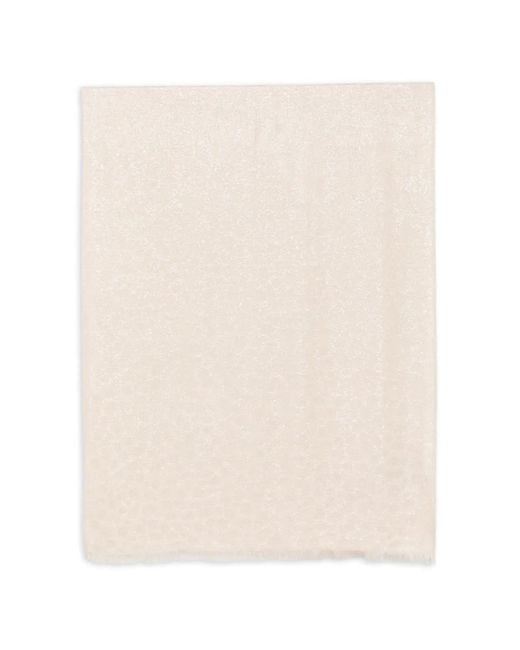 Liu Jo Natural Fringed Scarf