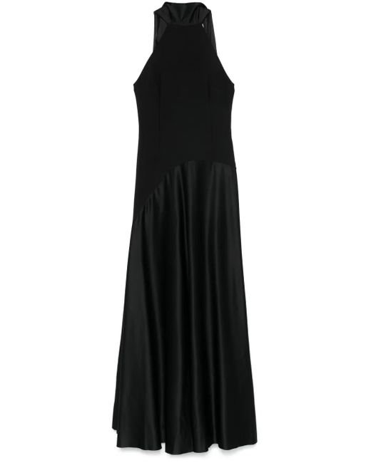 Solace London Black The Cece Maxi Dress