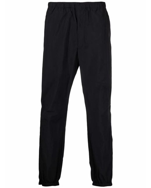 Y-3 Blue Ruched Track Pants for men