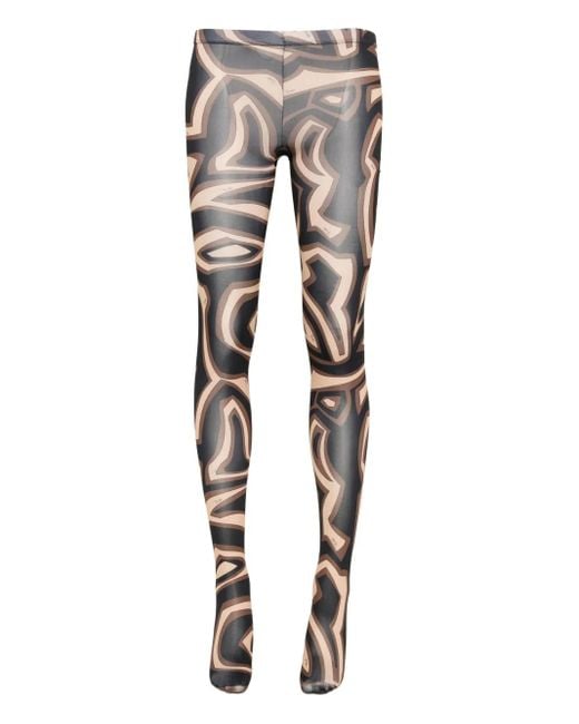 Medias con estampado abstracto Emilio Pucci de color Gray