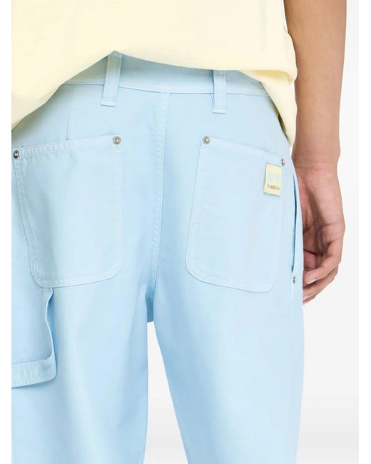 J.W. Anderson Blue Twisted Seam Trousers for men