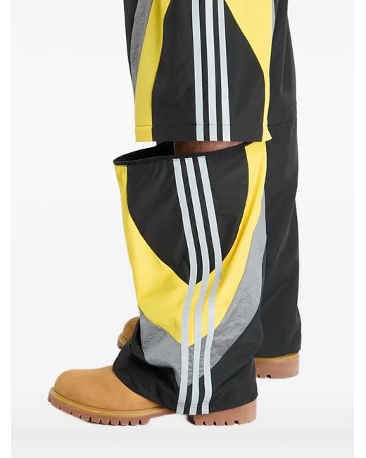 Adidas Black X Brain Dead Logo-Detail Track Pants for men