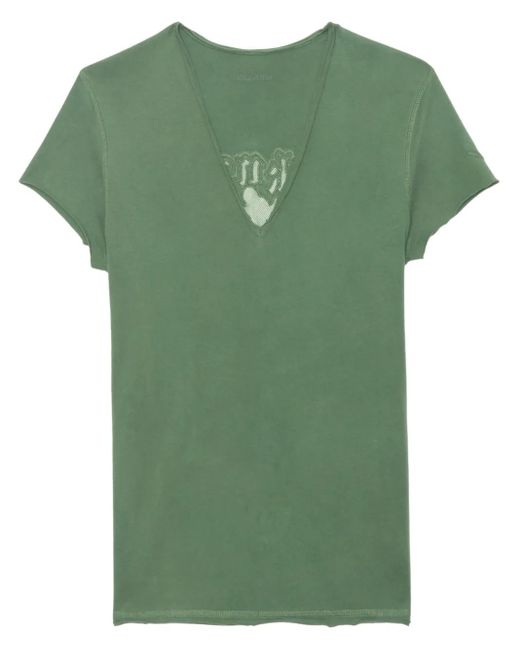 Camiseta Fallen Angel Zadig & Voltaire de color Green