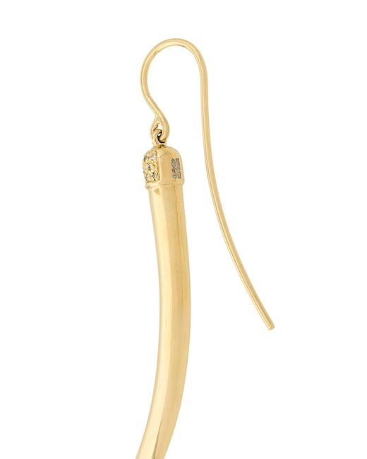 Shaun Leane Metallic No.1 Diamond Long Earrings