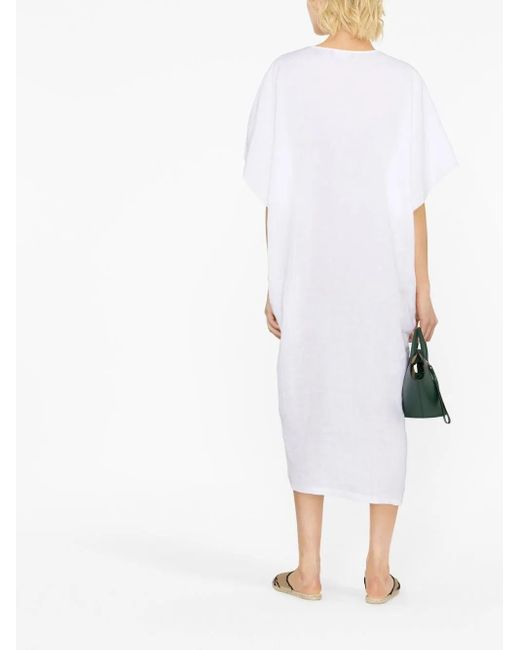 Fabiana Filippi White Linen Tunic Dress