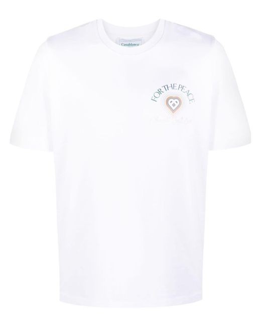 T-shirt For The Peace Casablancabrand pour homme en coloris White