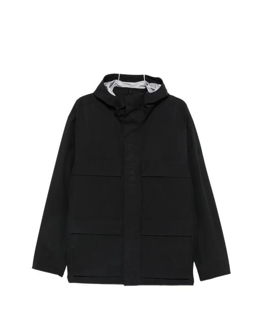 Moncler Black Antermoia Hooded Jacket for men