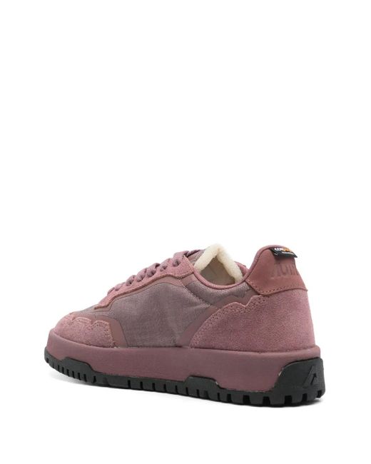 Autry Purple Wildpace Sneakers