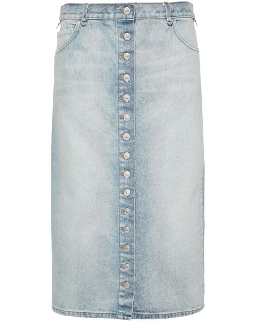 Courreges Blue Skirts