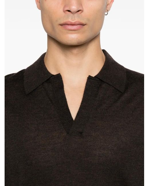 arch4 Black Mr. Ricci Polo Shirt for men