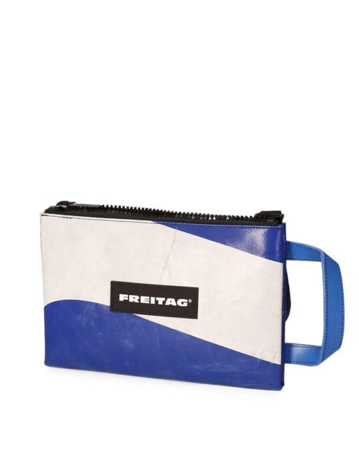 Freitag Blue Eddie Messenger Bag for men