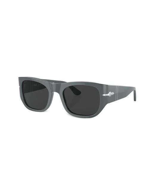 Persol Gray Square Frame Sunglasses