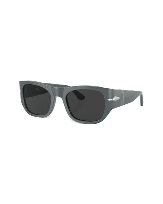 Persol Gray Square Frame Sunglasses