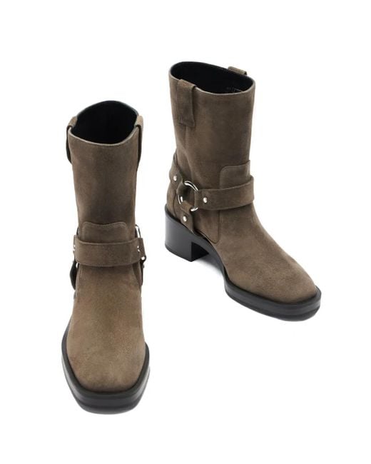 Stuart Weitzman Brown Jax Bootie