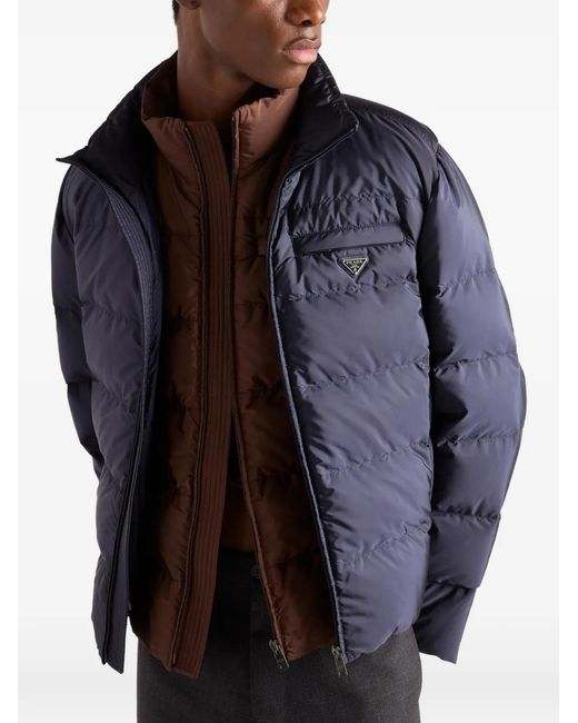 Prada Blue Jackets for men