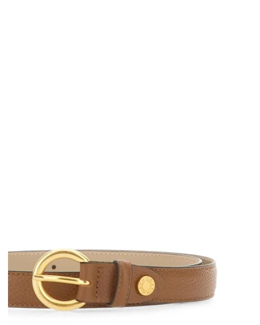 Gianni Chiarini White Hammered-Leather Belt