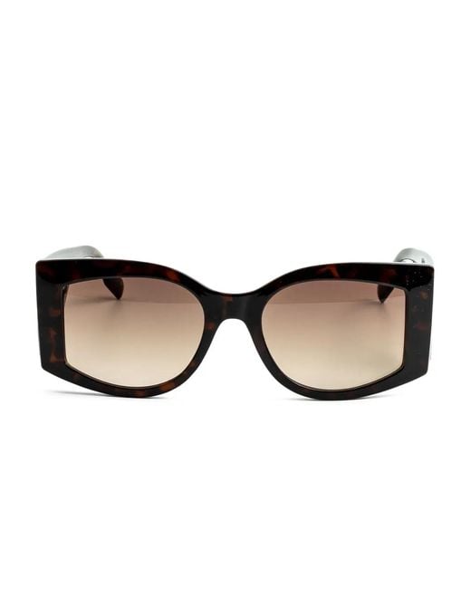 Karl Lagerfeld Natural Logo-Print Sunglasses