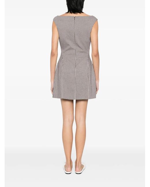 Staud Gray Walker Kleid