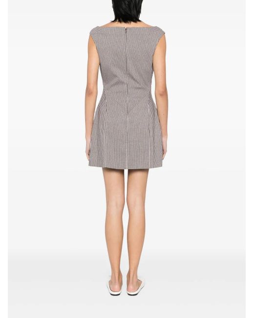 Staud Gray Walker Dress
