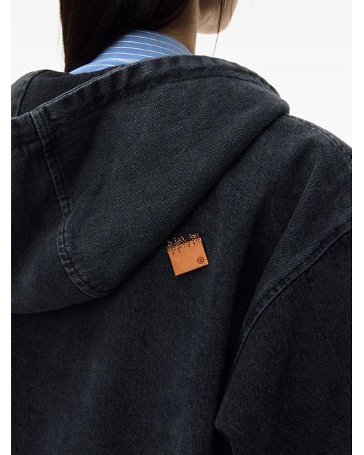 Adererror Blue Hooded Drawstring Jacket