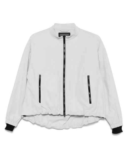 Herno White Zip-Up Jacket