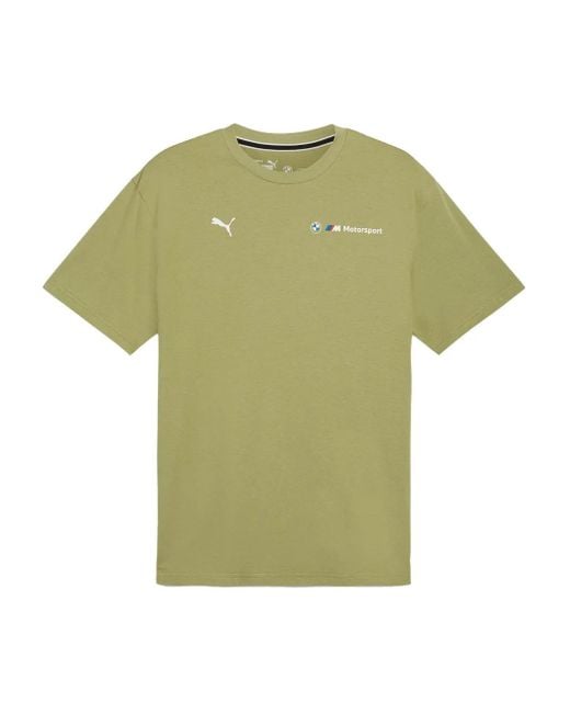 PUMA Green X Bmw M Motorsport Ess+ T-Shirt for men