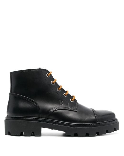 Tod's Black Ankle Boots for men